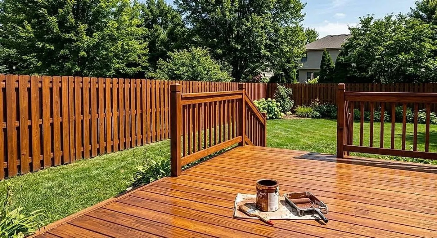 Deck & Fence Staining in Green Bay, WI